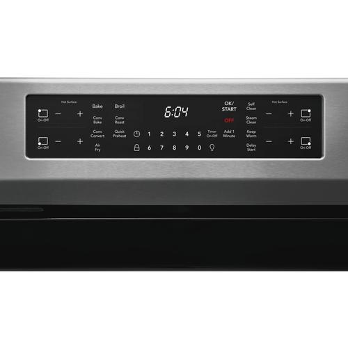 GCRI305CAF Frigidaire Gallery 30'' Freestanding Induction Range with Air Fry